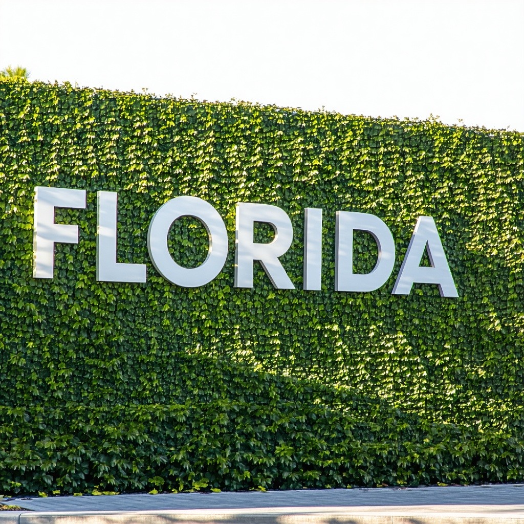 The word FLORIDA spelled out-1